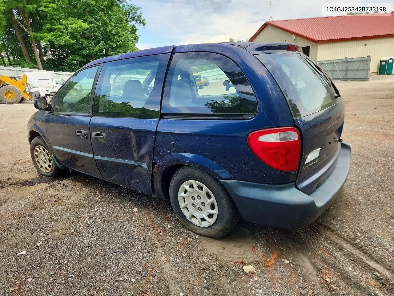 2002 Chrysler Voyager VIN: 1C4GJ25342B733198 Lot: 58639786