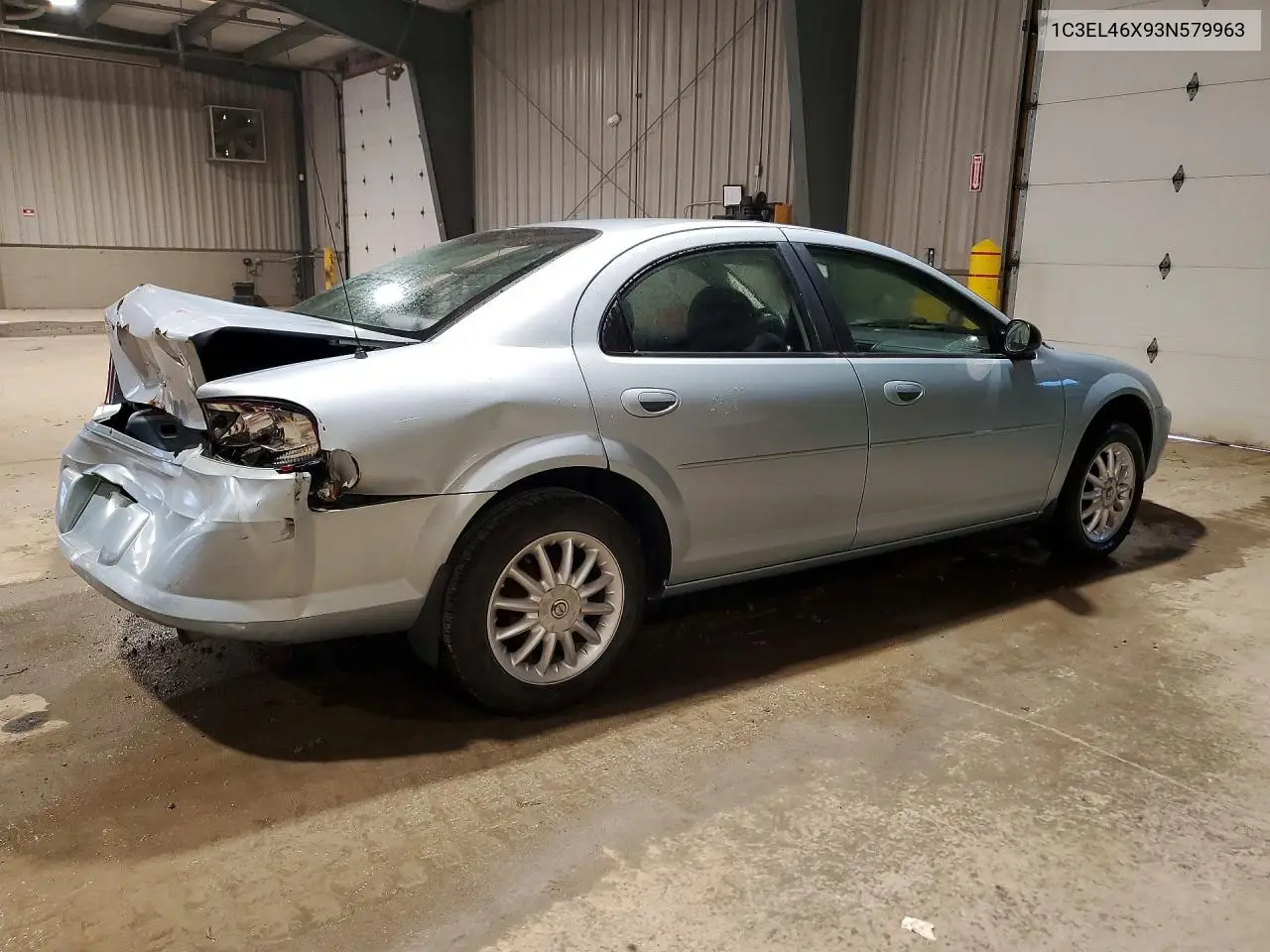 2003 Chrysler Sebring Lx VIN: 1C3EL46X93N579963 Lot: 52171516