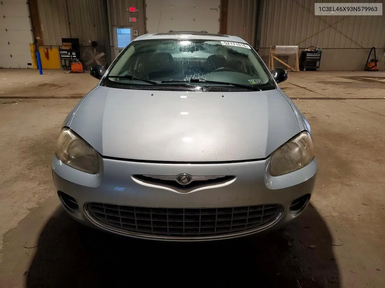 2003 Chrysler Sebring Lx VIN: 1C3EL46X93N579963 Lot: 52171516