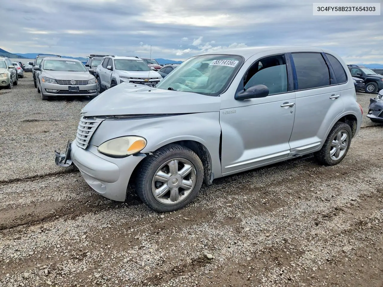 2003 Chrysler Pt Cruiser Touring VIN: 3C4FY58B23T654303 Lot: 55714156