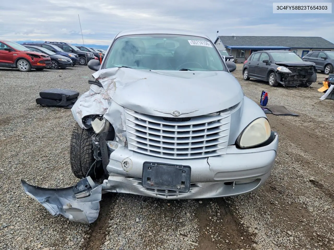 2003 Chrysler Pt Cruiser Touring VIN: 3C4FY58B23T654303 Lot: 55714156