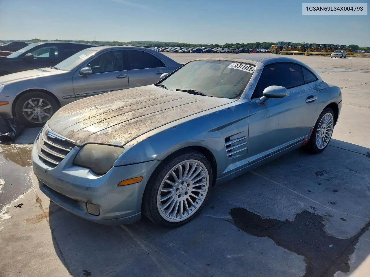 2004 Chrysler Crossfire Limited VIN: 1C3AN69L34X004793 Lot: 53311466