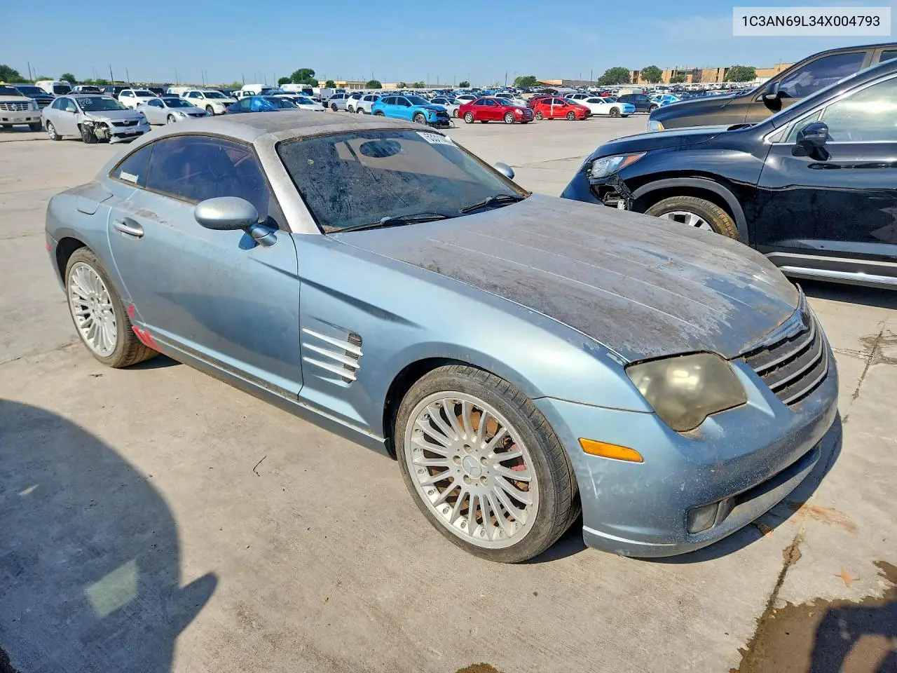2004 Chrysler Crossfire Limited VIN: 1C3AN69L34X004793 Lot: 53311466