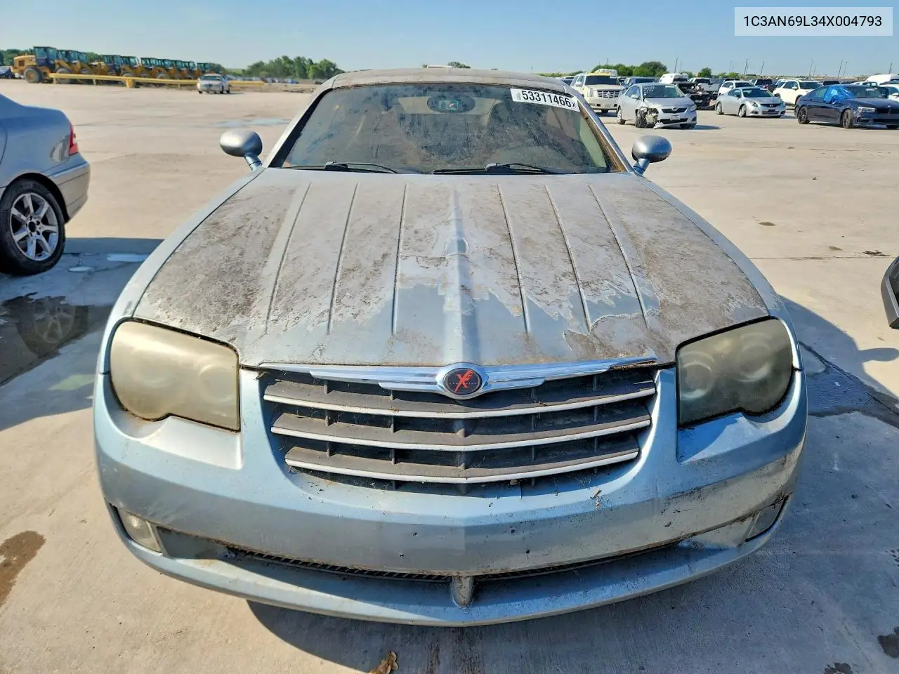 2004 Chrysler Crossfire Limited VIN: 1C3AN69L34X004793 Lot: 53311466
