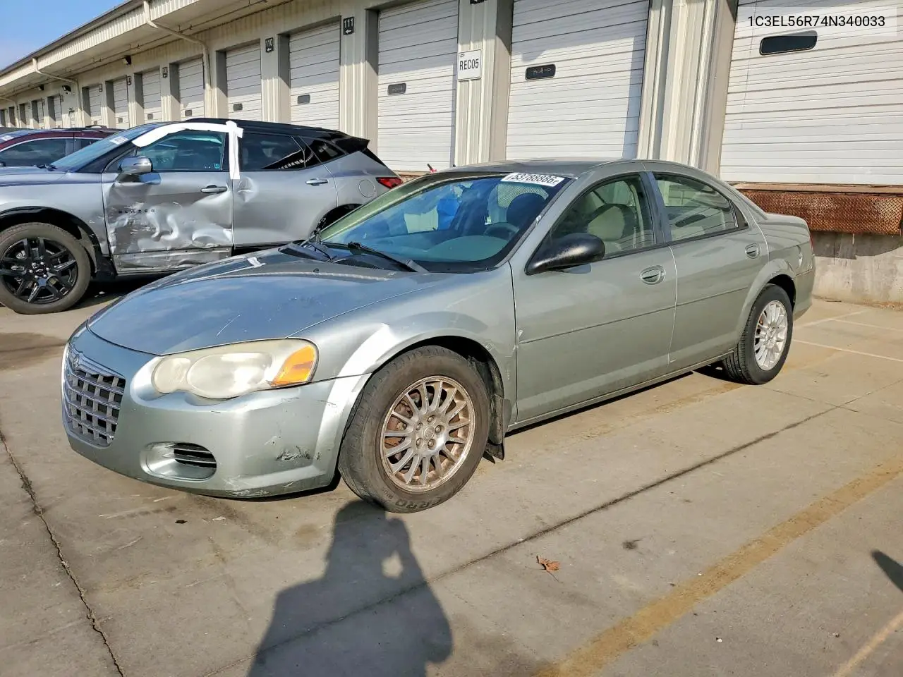 2004 Chrysler Sebring Lxi VIN: 1C3EL56R74N340033 Lot: 53788886