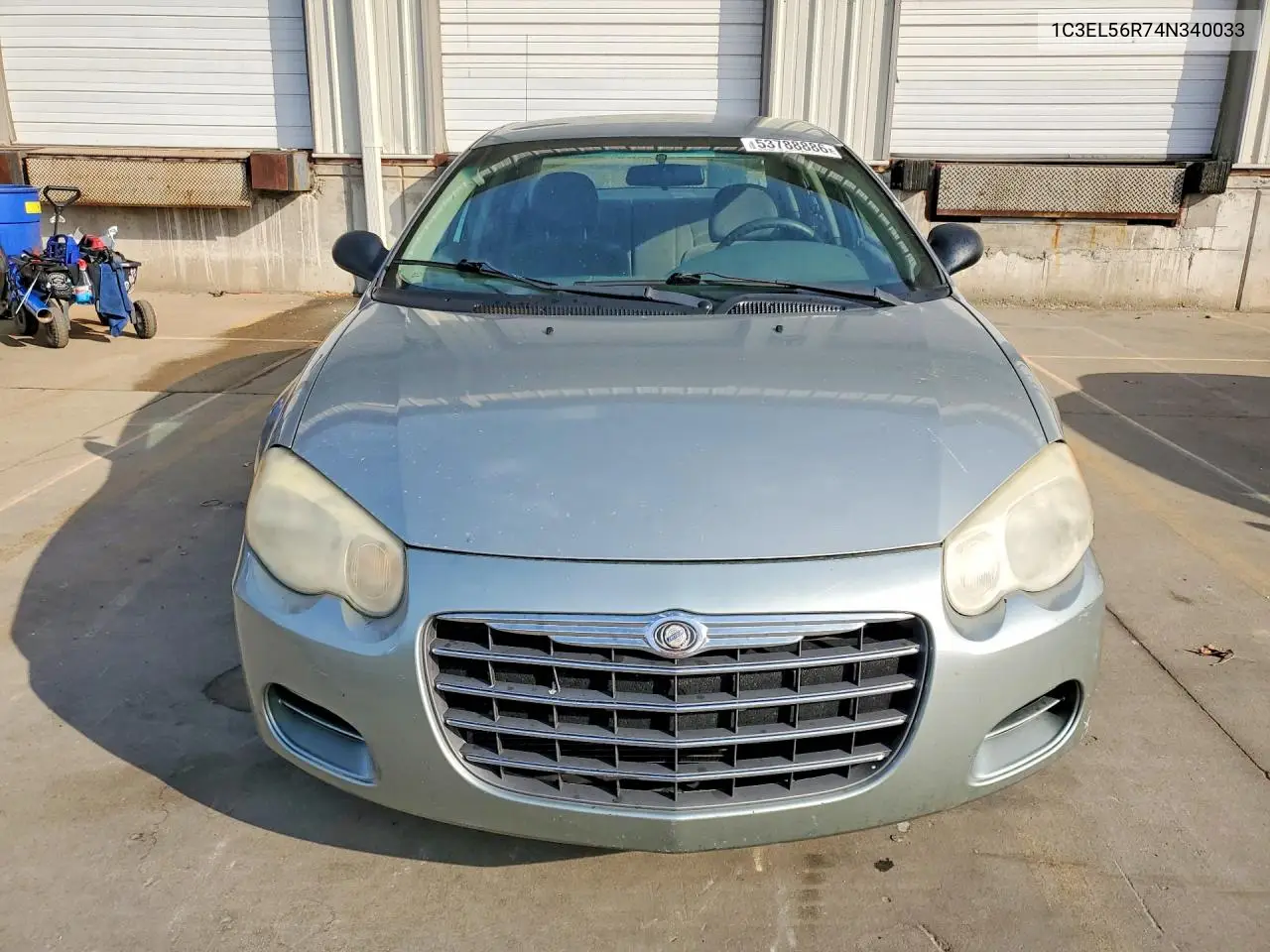 2004 Chrysler Sebring Lxi VIN: 1C3EL56R74N340033 Lot: 53788886