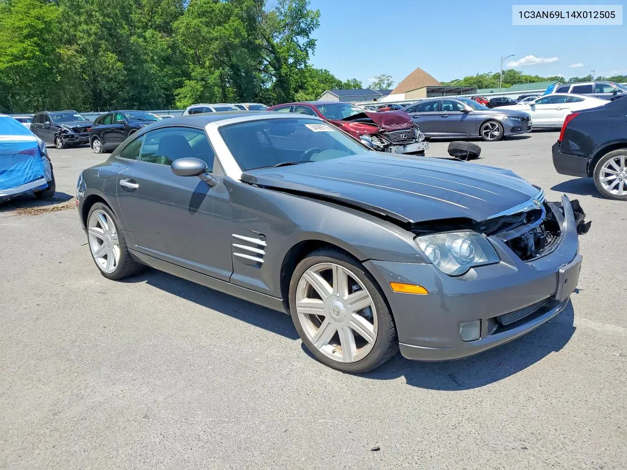 2004 Chrysler Crossfire Limited VIN: 1C3AN69L14X012505 Lot: 54599716