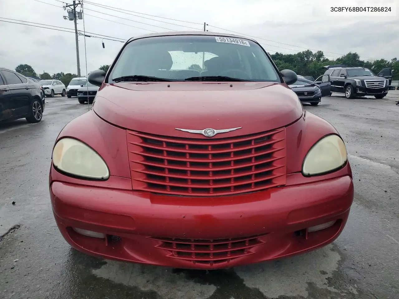 2004 Chrysler Pt Cruiser Limited VIN: 3C8FY68B04T286824 Lot: 55134916