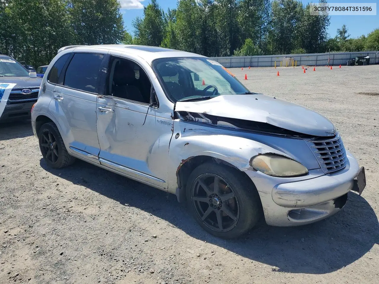 2004 Chrysler Pt Cruiser Gt VIN: 3C8FY78G84T351596 Lot: 57770656