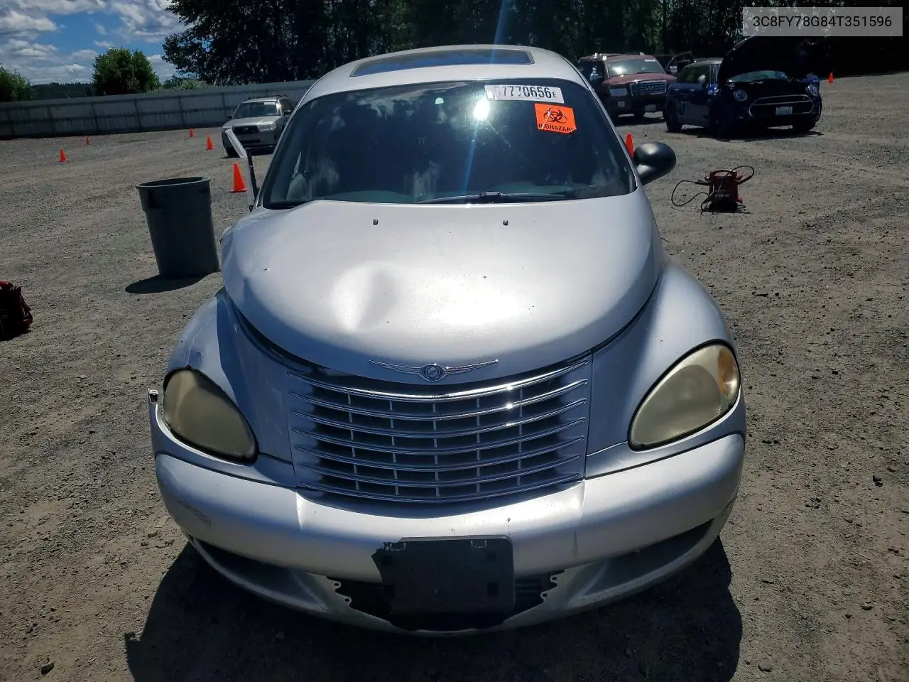 2004 Chrysler Pt Cruiser Gt VIN: 3C8FY78G84T351596 Lot: 57770656