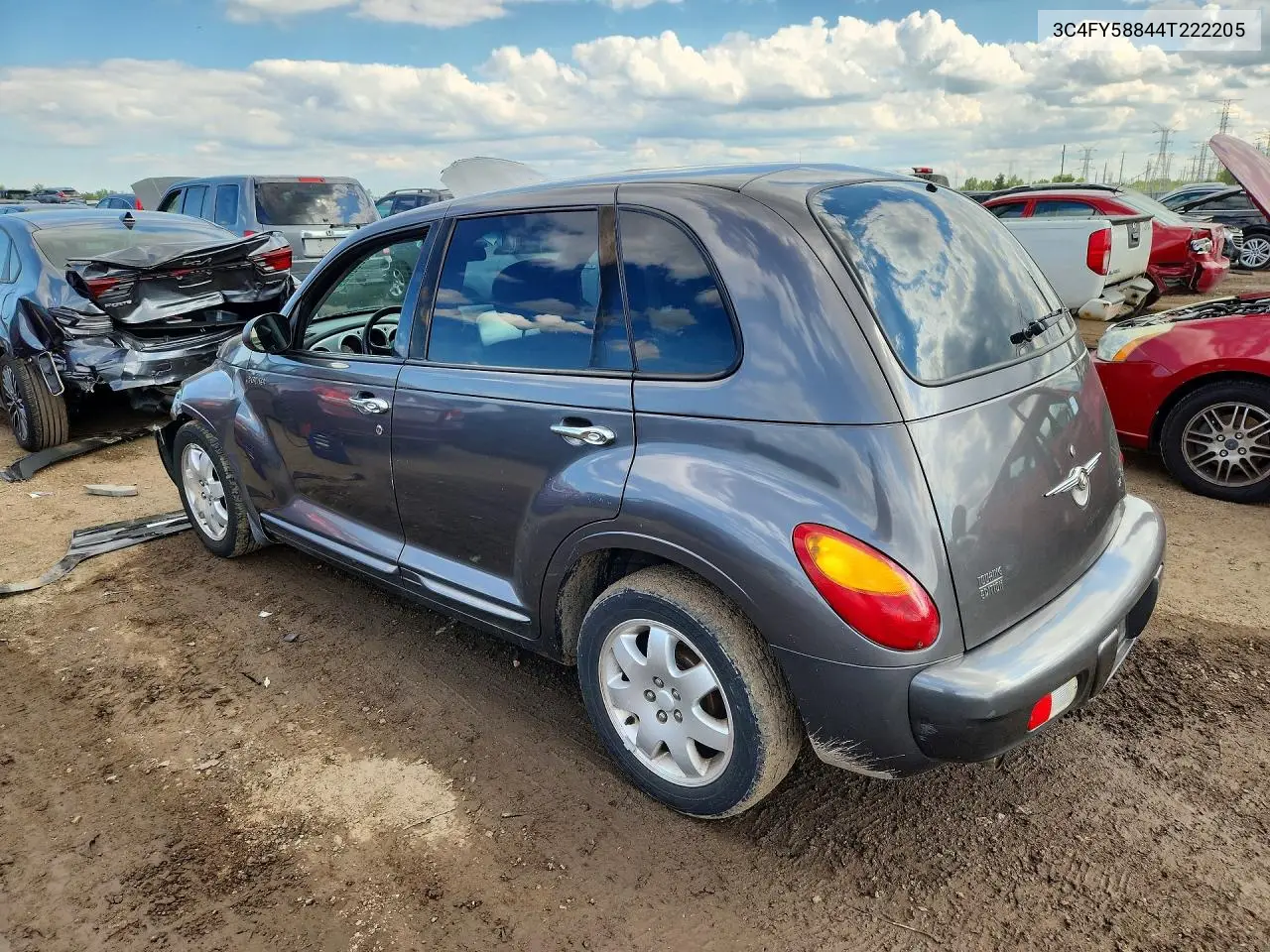 2004 Chrysler Pt Cruiser Touring VIN: 3C4FY58844T222205 Lot: 58398366