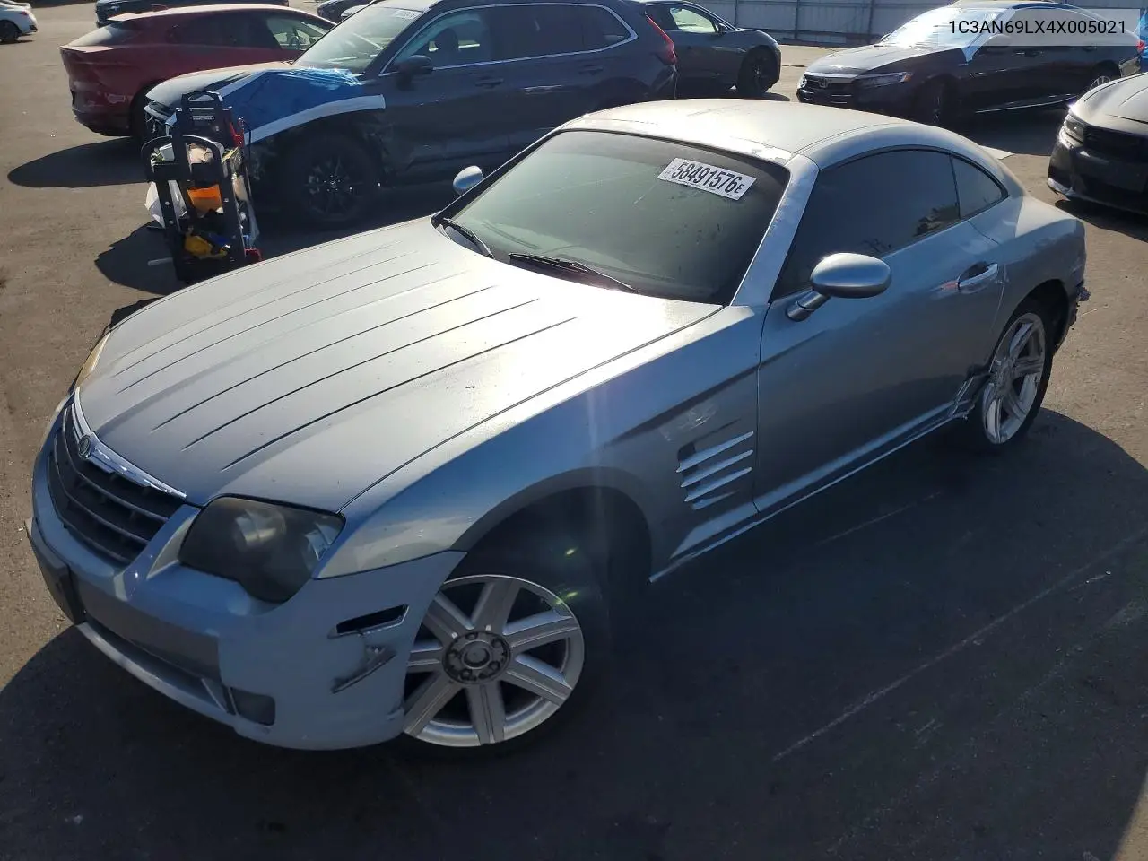 2004 Chrysler Crossfire Limited VIN: 1C3AN69LX4X005021 Lot: 58491576