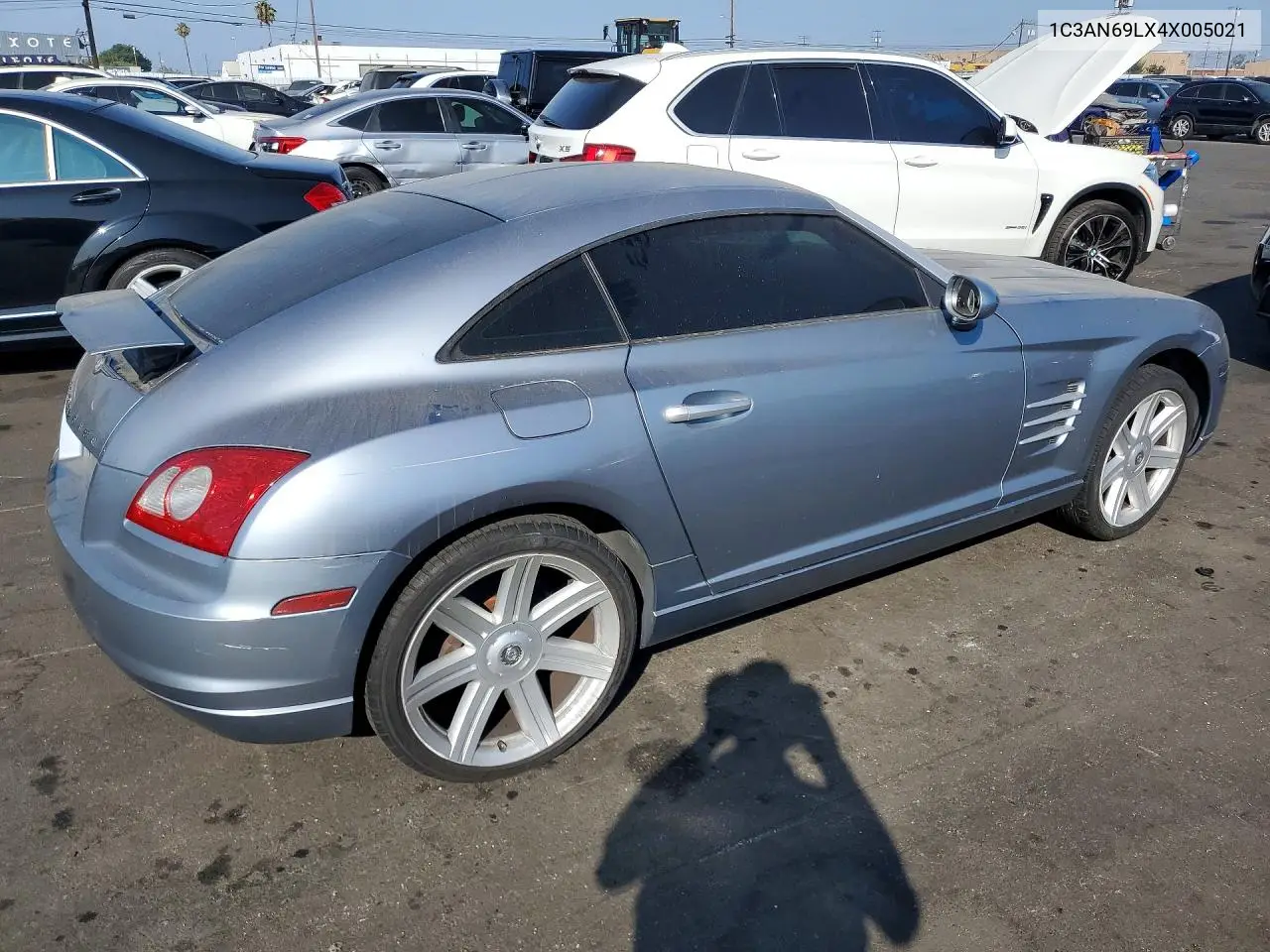 2004 Chrysler Crossfire Limited VIN: 1C3AN69LX4X005021 Lot: 58491576