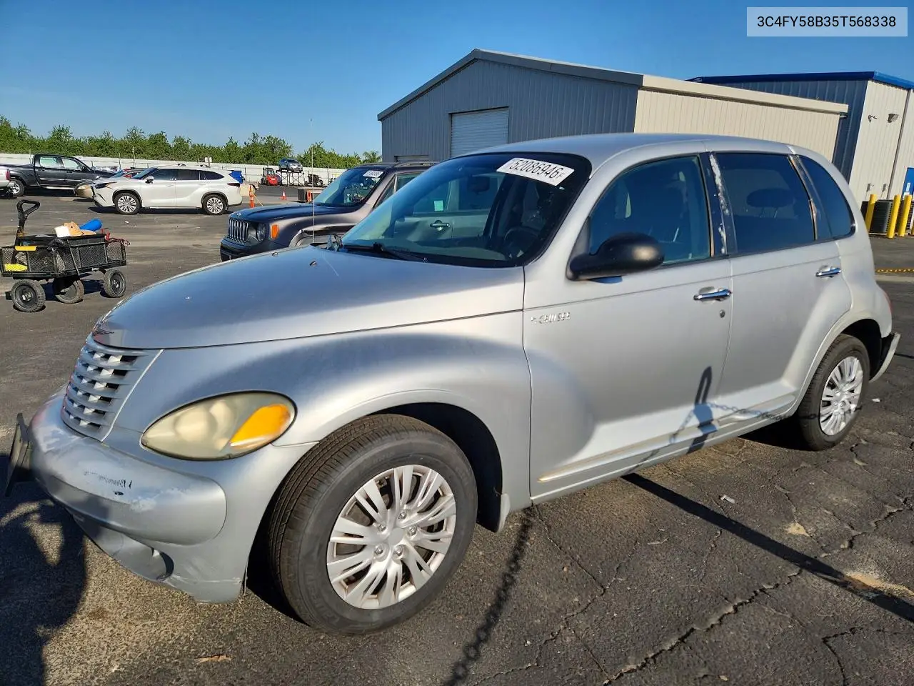 2005 Chrysler Pt Cruiser Touring VIN: 3C4FY58B35T568338 Lot: 52086946