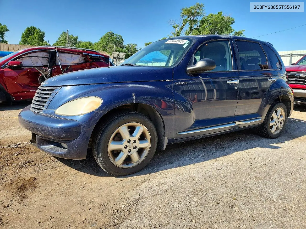 2005 Chrysler Pt Cruiser Limited VIN: 3C8FY68855T556197 Lot: 52434046
