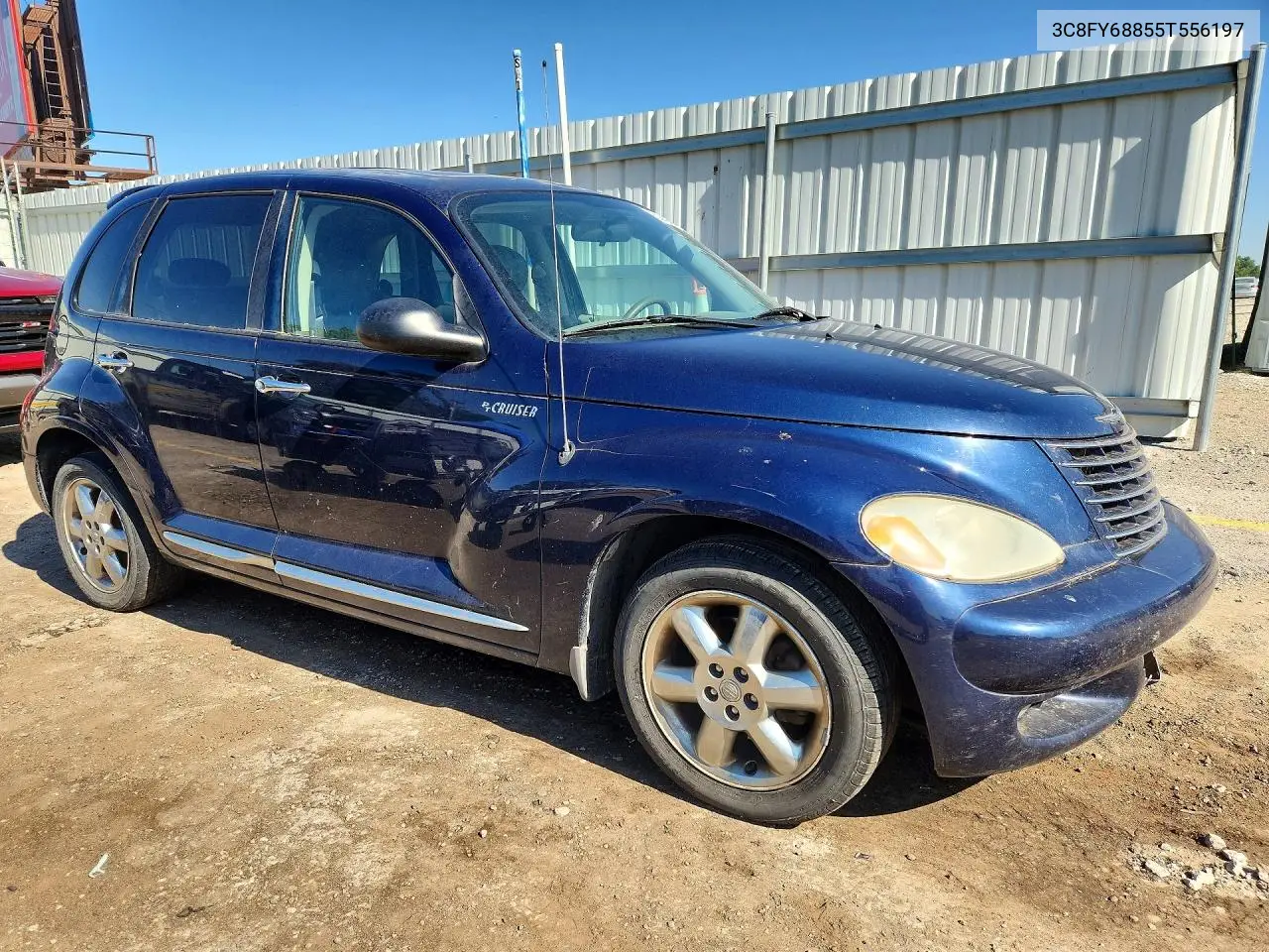 2005 Chrysler Pt Cruiser Limited VIN: 3C8FY68855T556197 Lot: 52434046