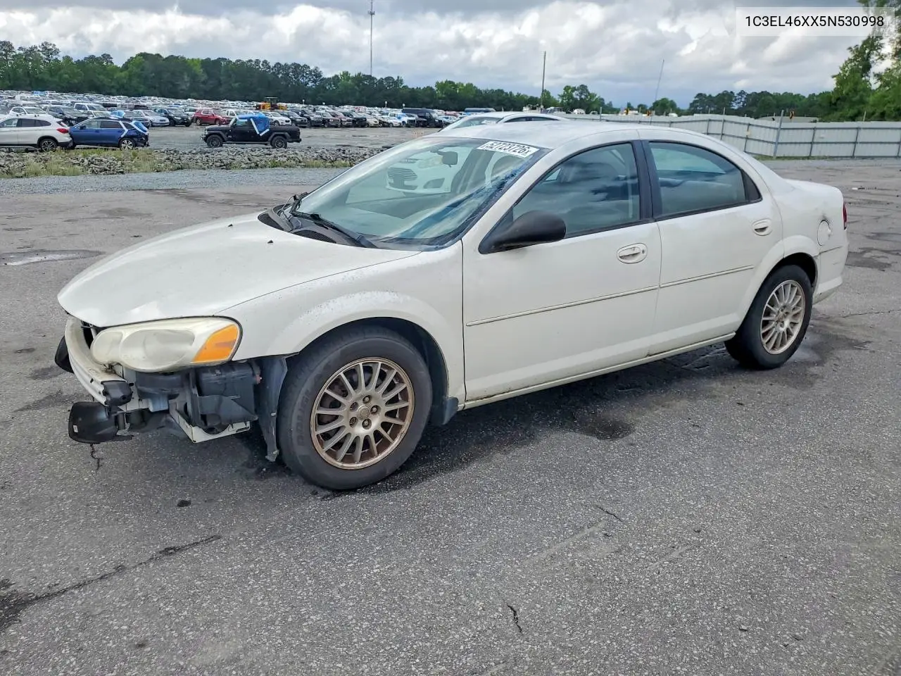 2005 Chrysler Sebring VIN: 1C3EL46XX5N530998 Lot: 52723726