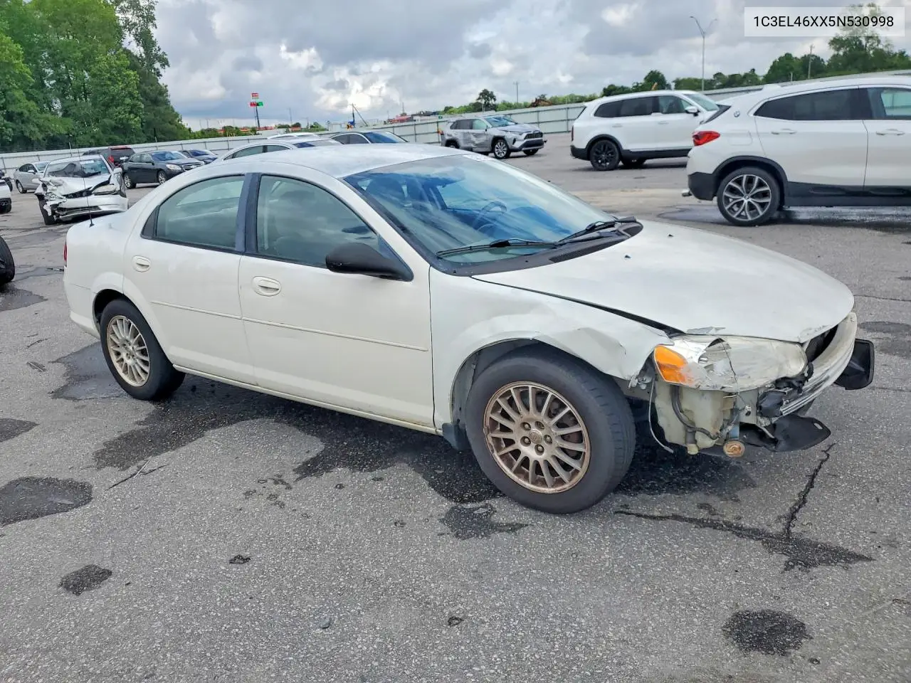 2005 Chrysler Sebring VIN: 1C3EL46XX5N530998 Lot: 52723726