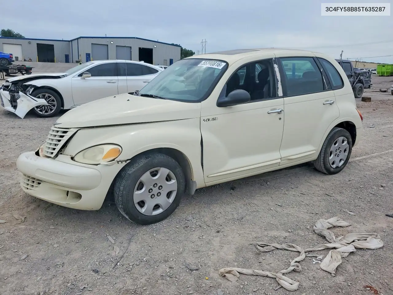 2005 Chrysler Pt Cruiser Touring VIN: 3C4FY58B85T635287 Lot: 55390816