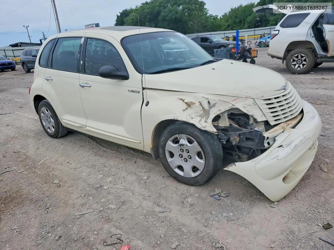 2005 Chrysler Pt Cruiser Touring VIN: 3C4FY58B85T635287 Lot: 55390816
