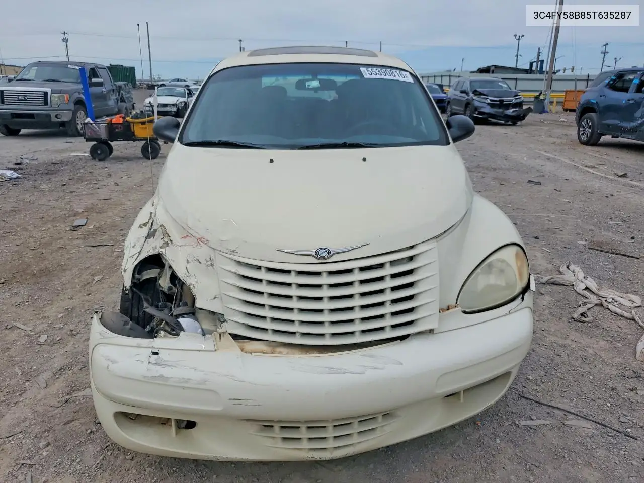 2005 Chrysler Pt Cruiser Touring VIN: 3C4FY58B85T635287 Lot: 55390816