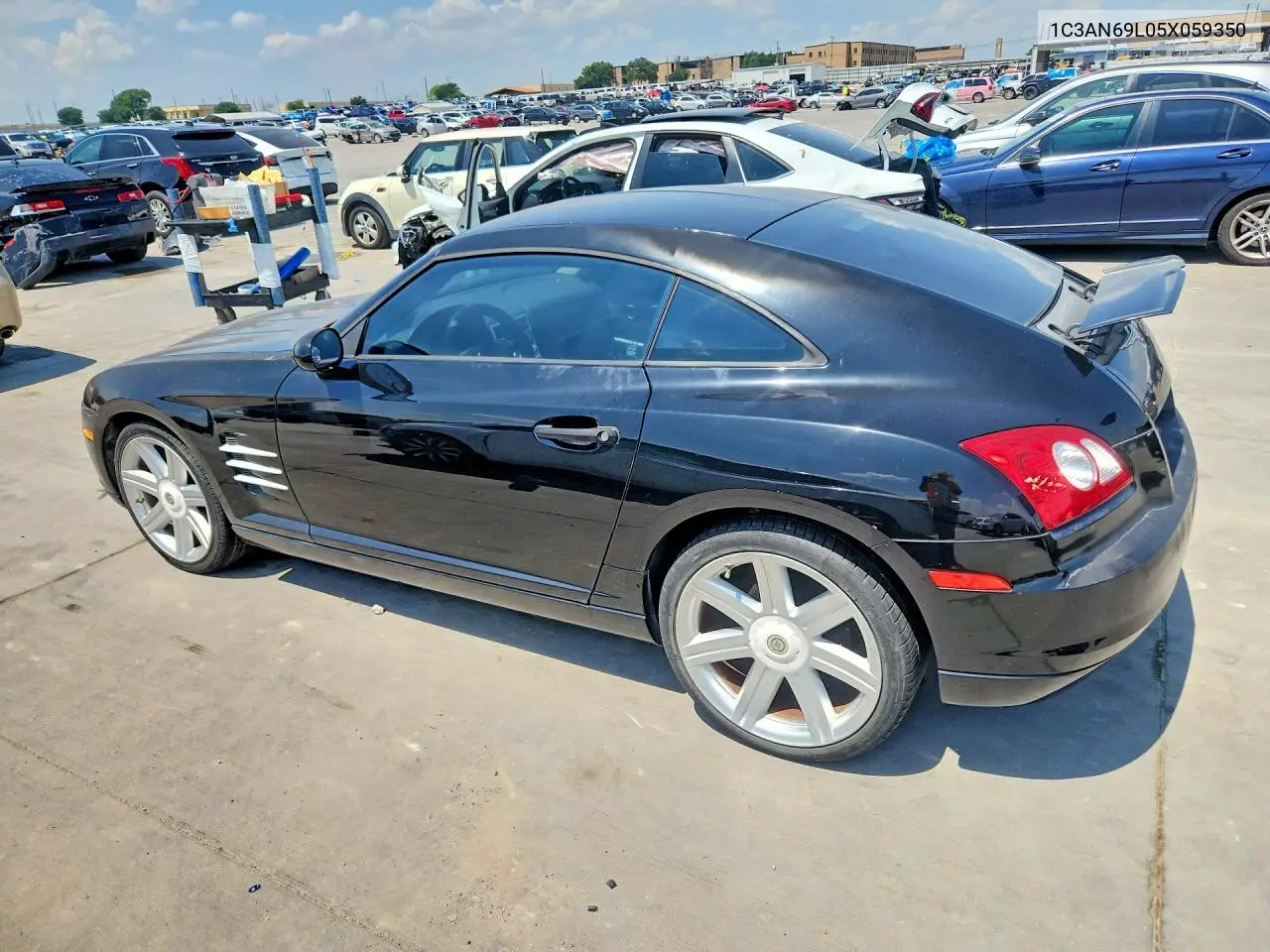 2005 Chrysler Crossfire Limited VIN: 1C3AN69L05X059350 Lot: 55843086