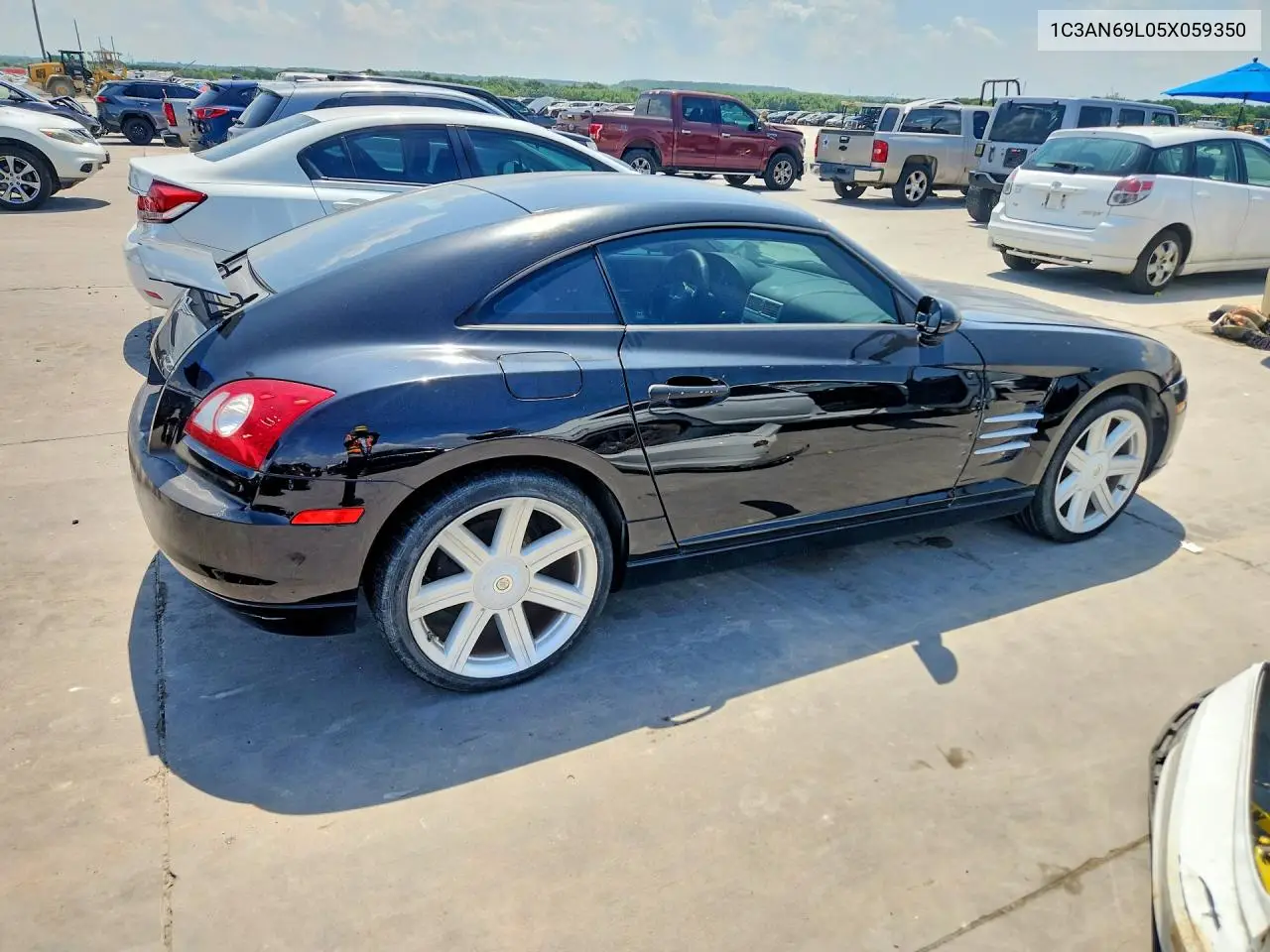 2005 Chrysler Crossfire Limited VIN: 1C3AN69L05X059350 Lot: 55843086