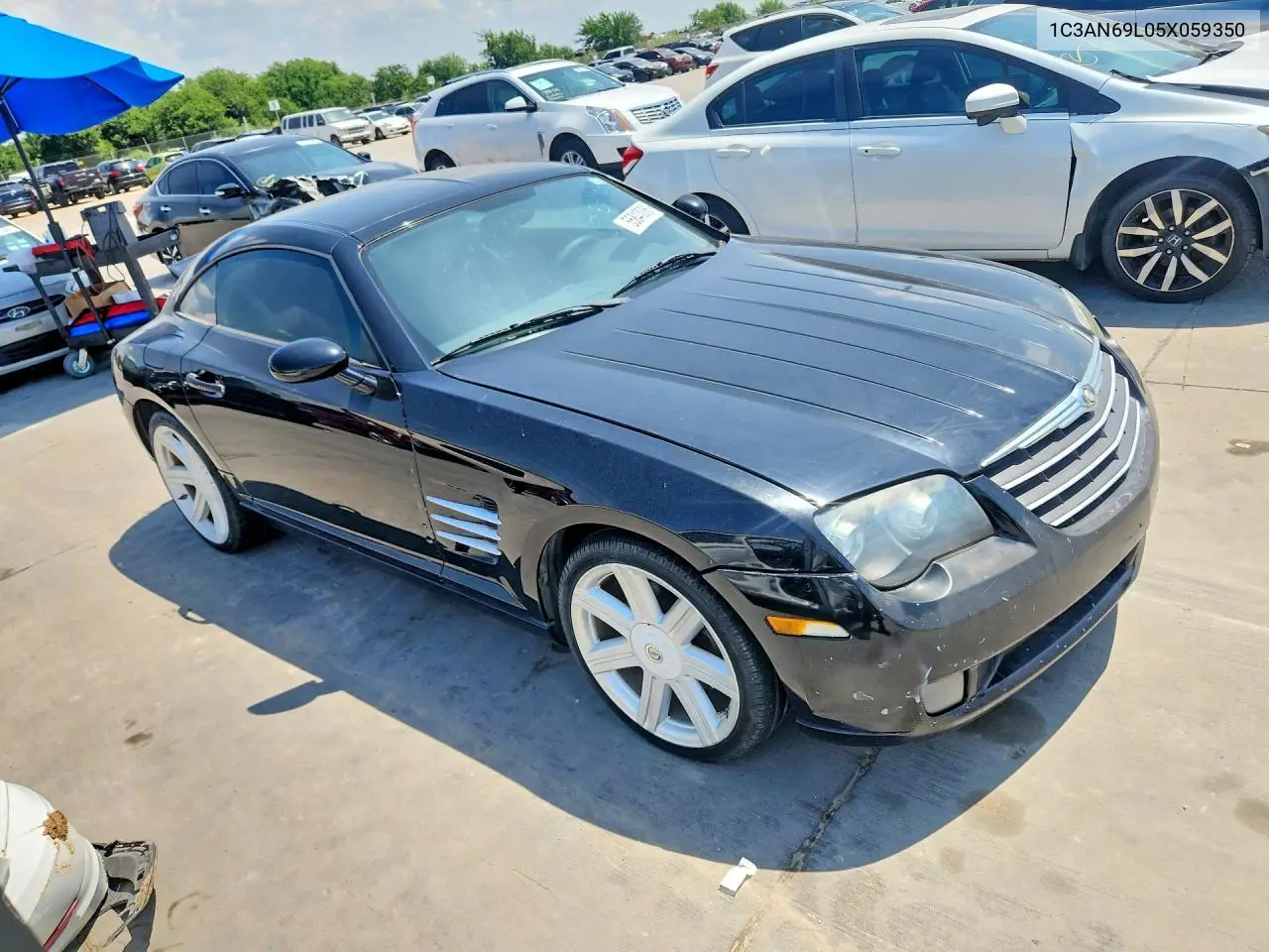 2005 Chrysler Crossfire Limited VIN: 1C3AN69L05X059350 Lot: 55843086