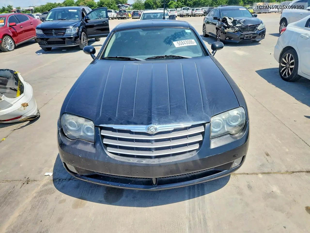 2005 Chrysler Crossfire Limited VIN: 1C3AN69L05X059350 Lot: 55843086