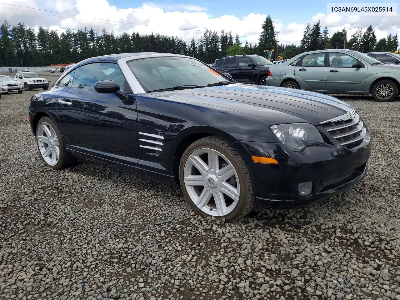 2005 Chrysler Crossfire Limited VIN: 1C3AN69L45X025914 Lot: 56691126