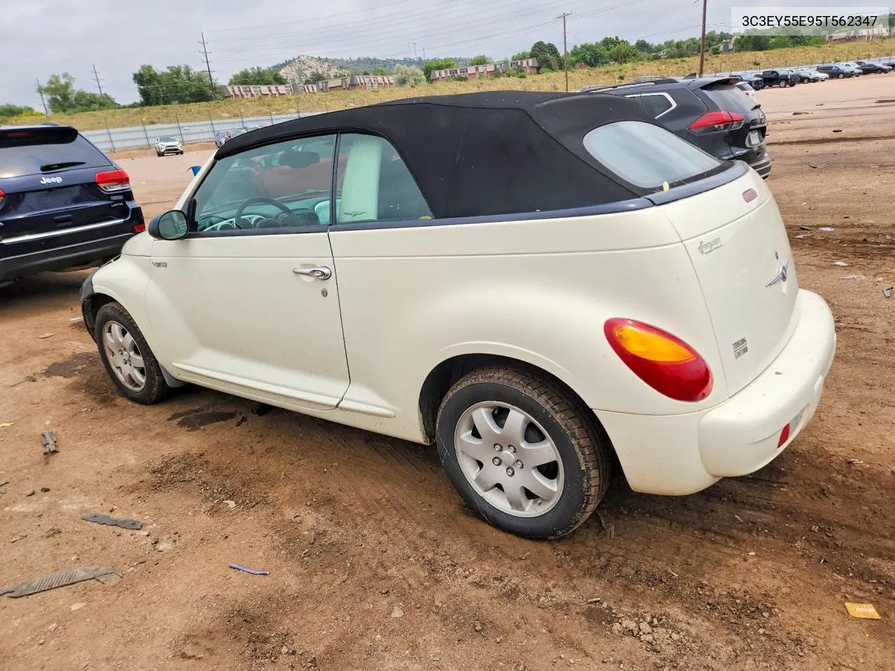 2005 Chrysler Pt Cruiser Touring VIN: 3C3EY55E95T562347 Lot: 58480166