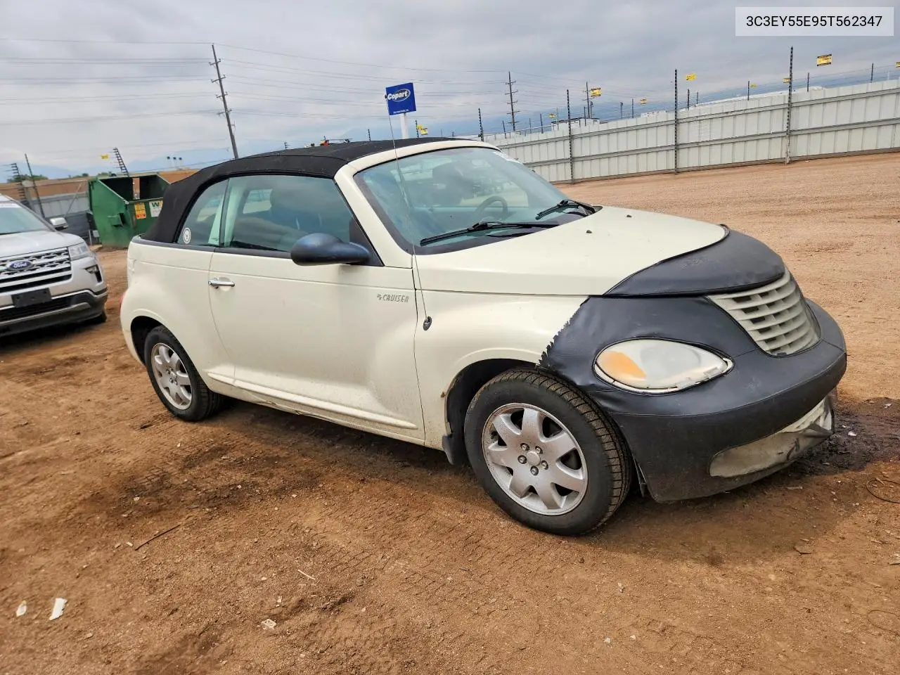 2005 Chrysler Pt Cruiser Touring VIN: 3C3EY55E95T562347 Lot: 58480166