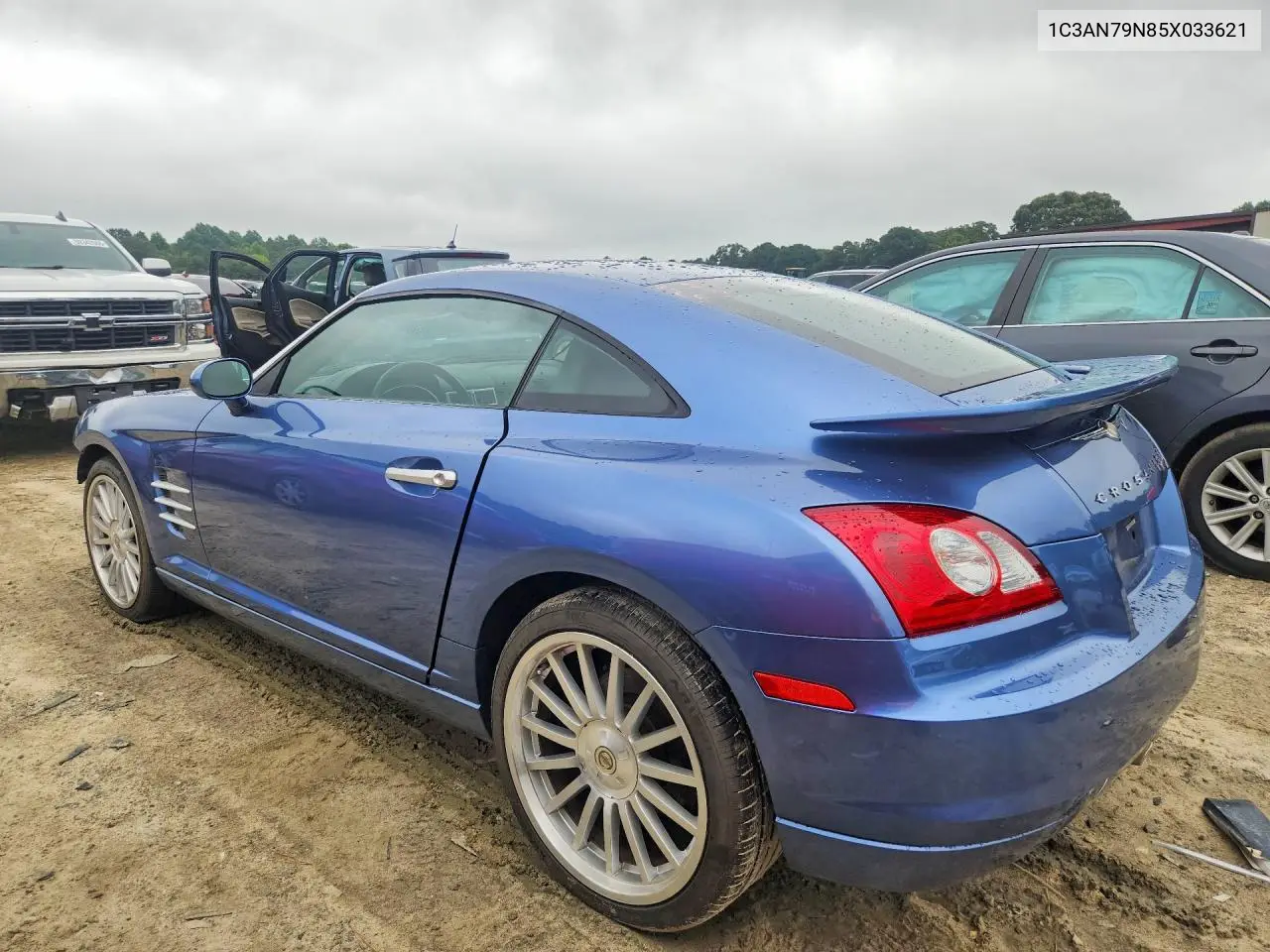 2005 Chrysler Crossfire Srt-6 VIN: 1C3AN79N85X033621 Lot: 60001566