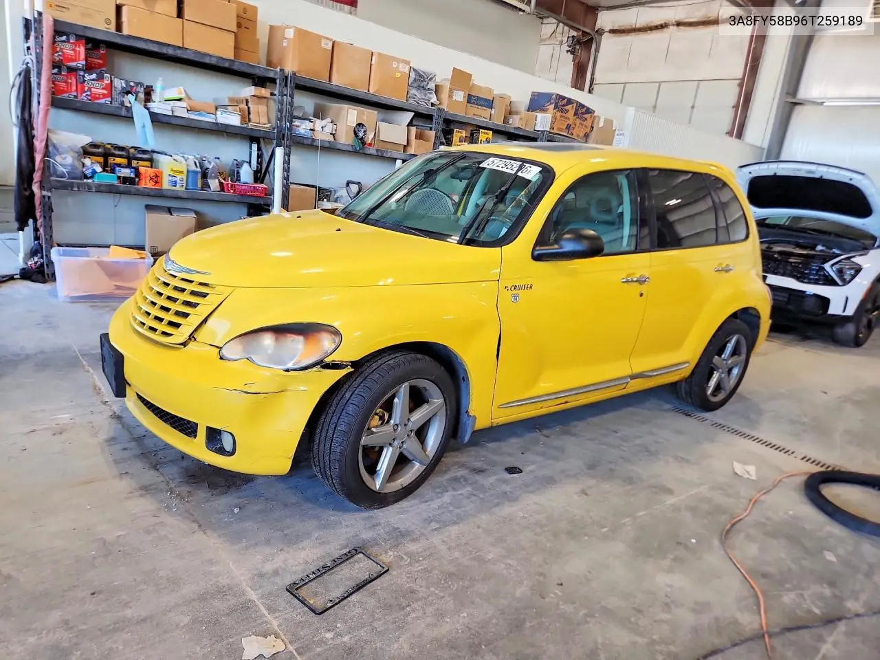 2006 Chrysler Pt Cruiser Touring VIN: 3A8FY58B96T259189 Lot: 57295296