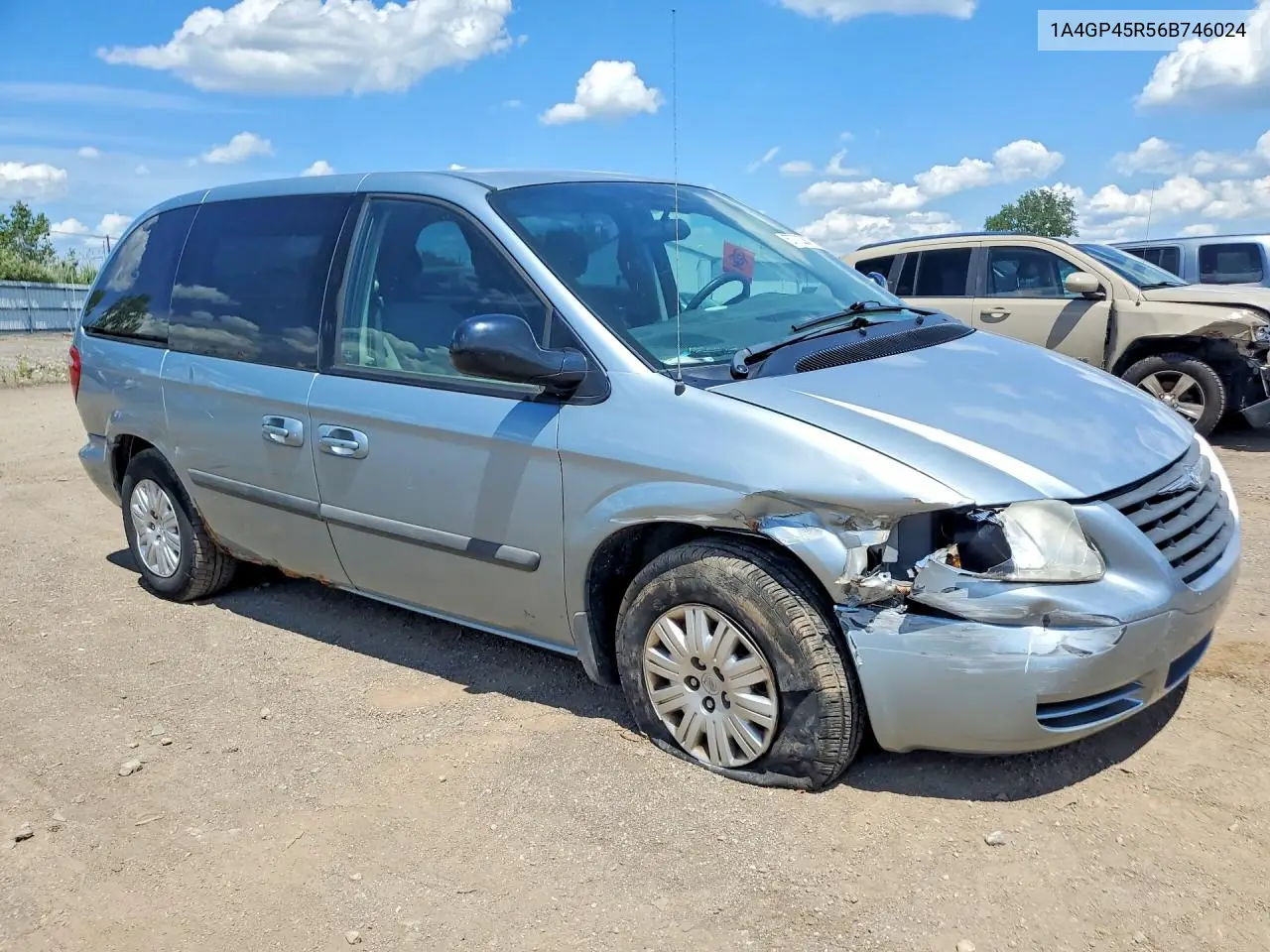 2006 Chrysler Town & Country VIN: 1A4GP45R56B746024 Lot: 57322876