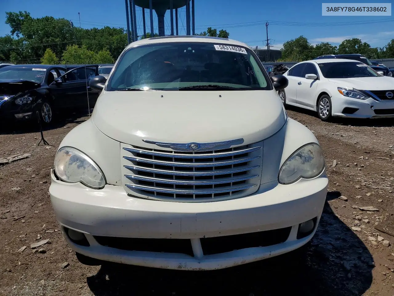 2006 Chrysler Pt Cruiser Gt VIN: 3A8FY78G46T338602 Lot: 58314036