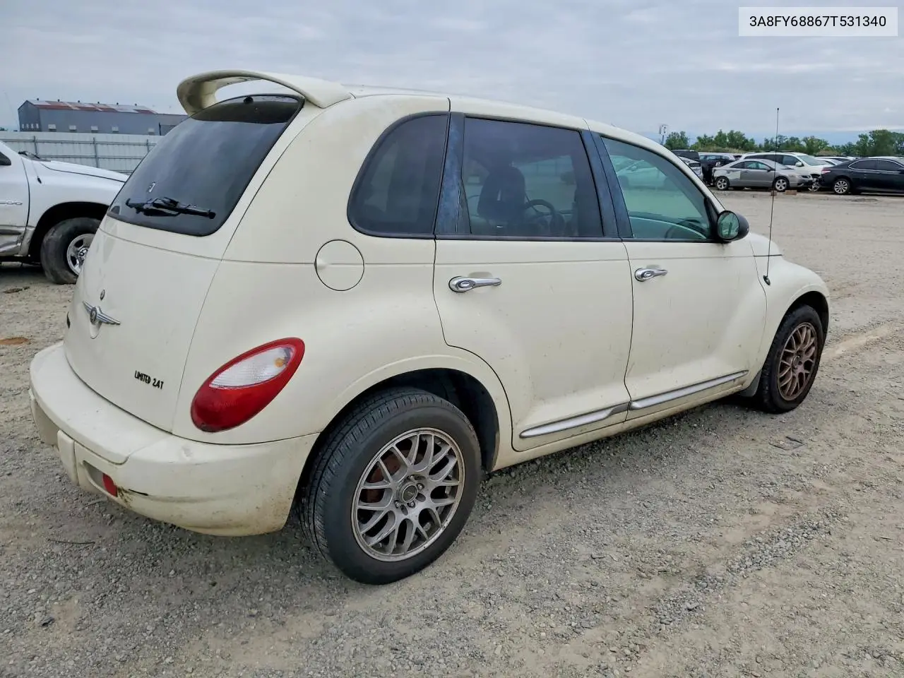2007 Chrysler Pt Cruiser Limited VIN: 3A8FY68867T531340 Lot: 52072226