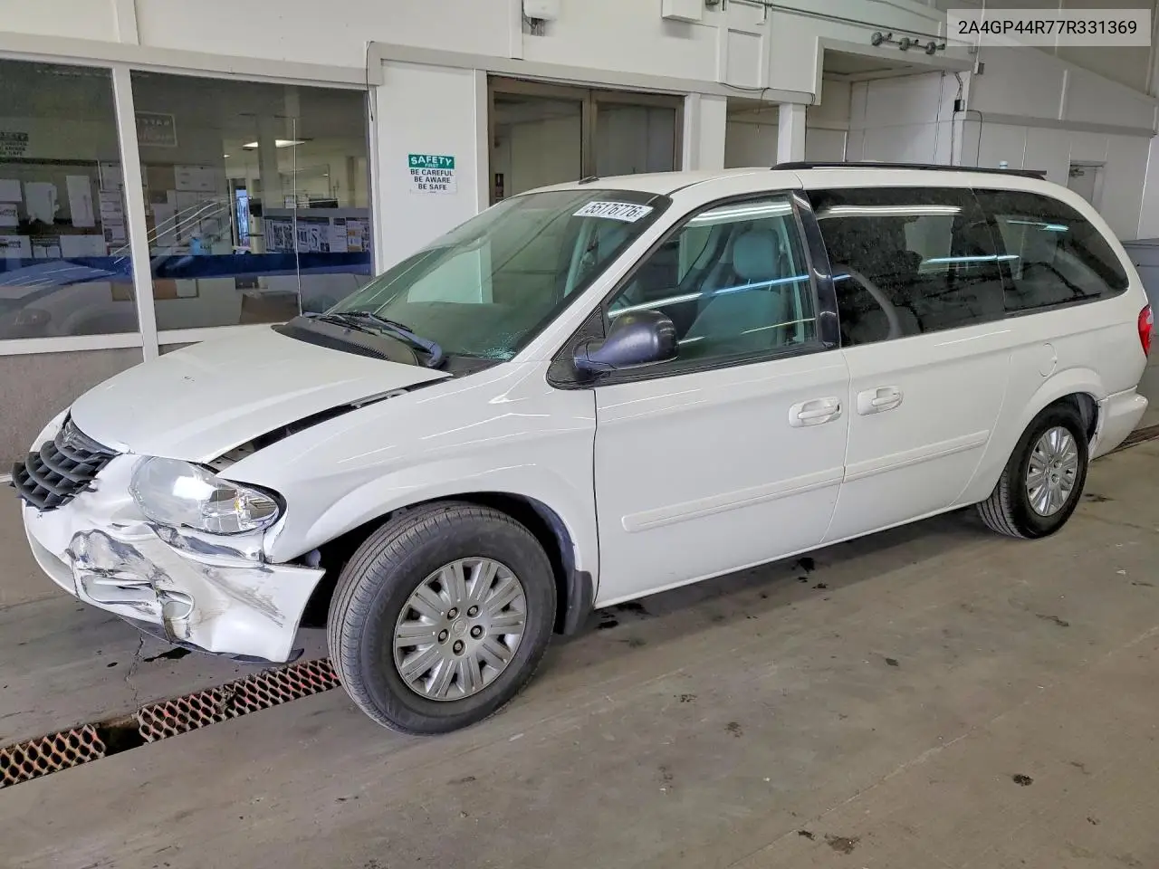 2007 Chrysler Town & Country Lx VIN: 2A4GP44R77R331369 Lot: 55176776