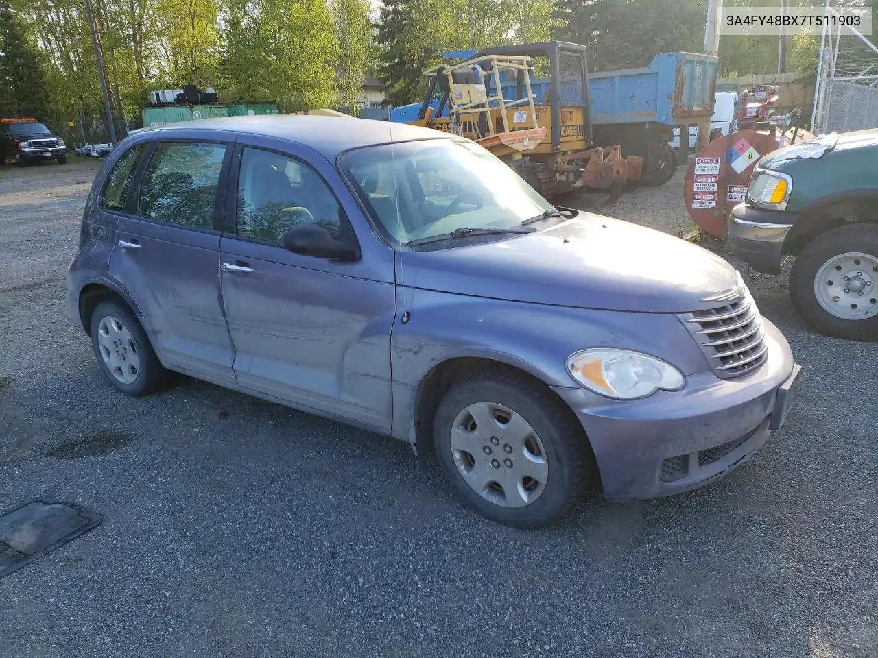 2007 Chrysler Pt Cruiser VIN: 3A4FY48BX7T511903 Lot: 55369306