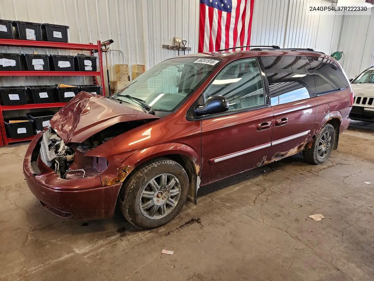 2007 Chrysler Town & Country Touring VIN: 2A4GP54L37R222330 Lot: 56241916