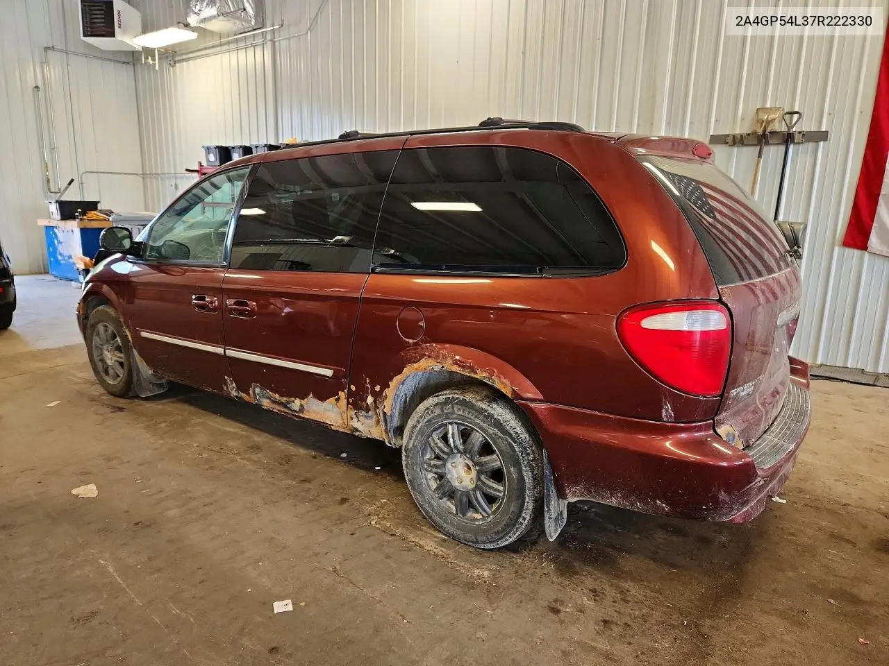 2007 Chrysler Town & Country Touring VIN: 2A4GP54L37R222330 Lot: 56241916