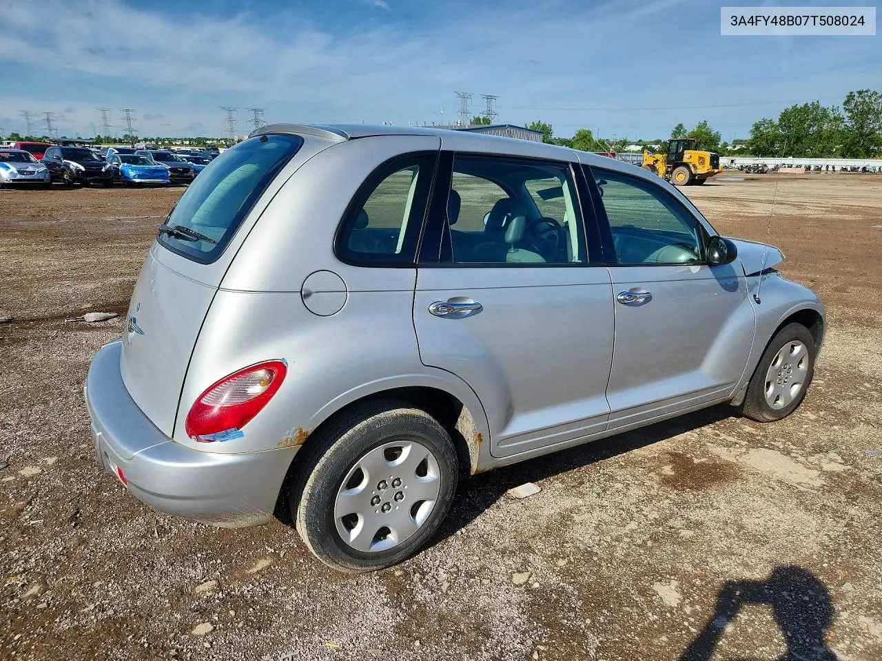2007 Chrysler Pt Cruiser VIN: 3A4FY48B07T508024 Lot: 57924196