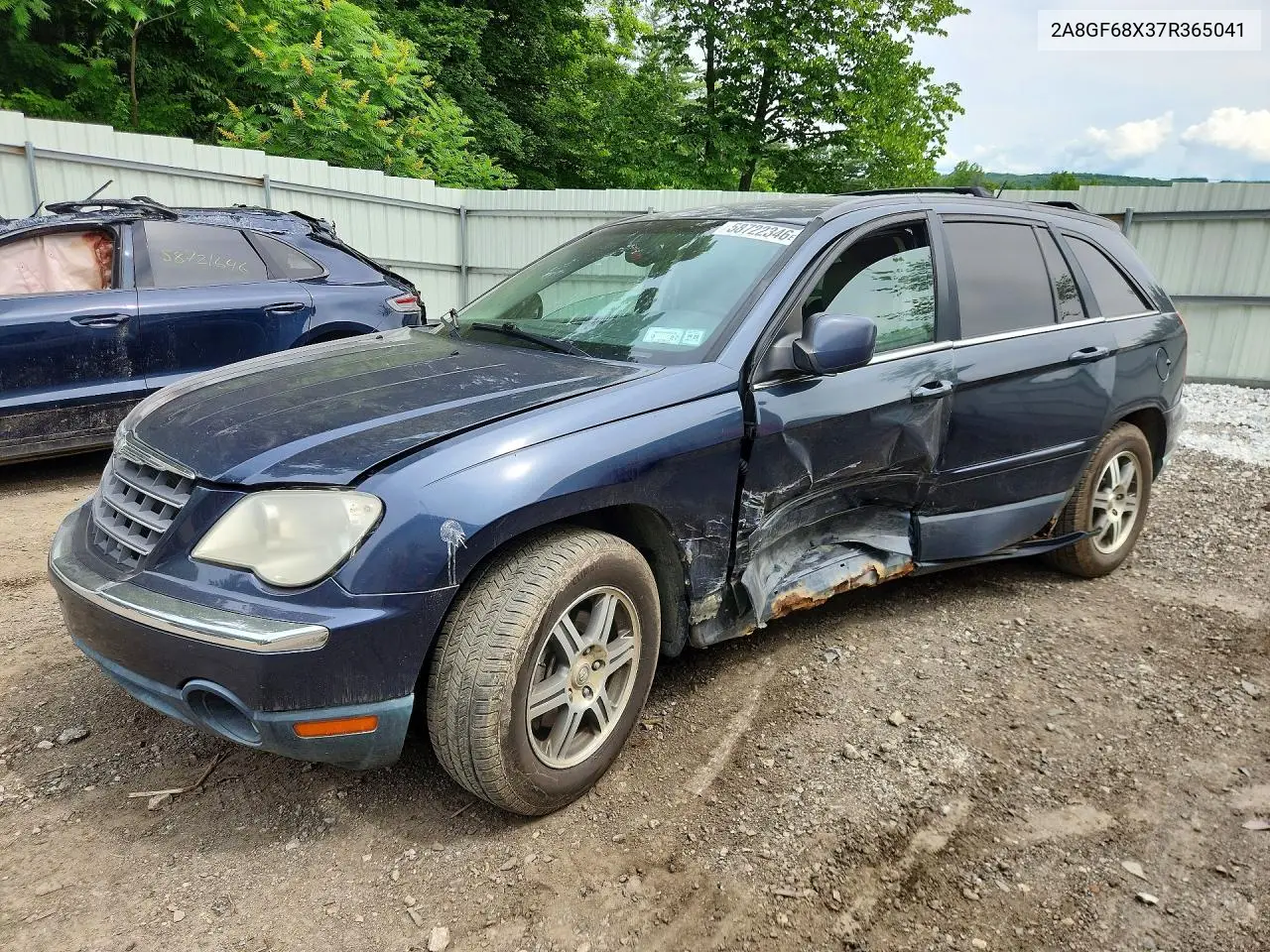 2007 Chrysler Pacifica Touring VIN: 2A8GF68X37R365041 Lot: 58722346