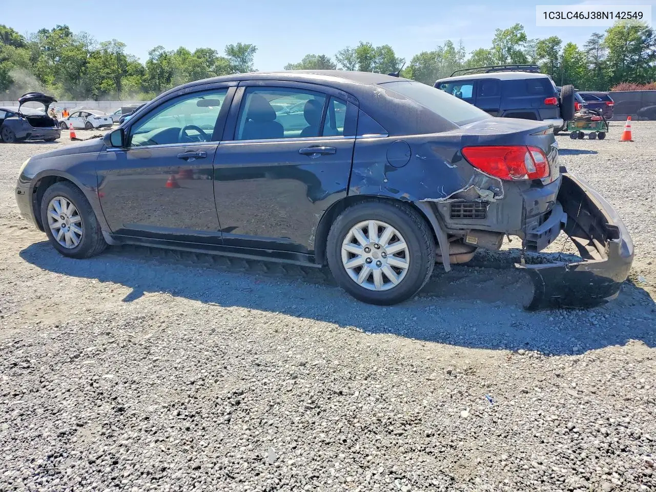 2008 Chrysler Sebring Lx VIN: 1C3LC46J38N142549 Lot: 53560416