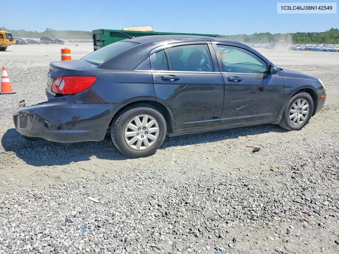 2008 Chrysler Sebring Lx VIN: 1C3LC46J38N142549 Lot: 53560416