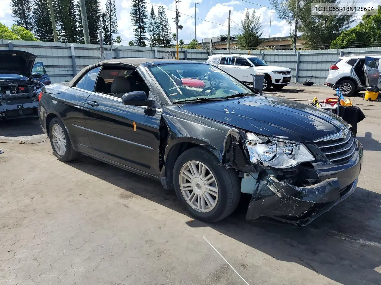 2008 Chrysler Sebring Touring VIN: 1C3LC55R18N128694 Lot: 53807146