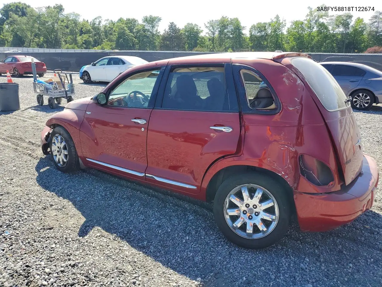 2008 Chrysler Pt Cruiser Touring VIN: 3A8FY58818T122674 Lot: 53882316