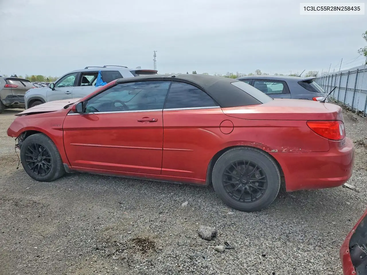 2008 Chrysler Sebring VIN: 1C3LC55R28N258435 Lot: 54504046