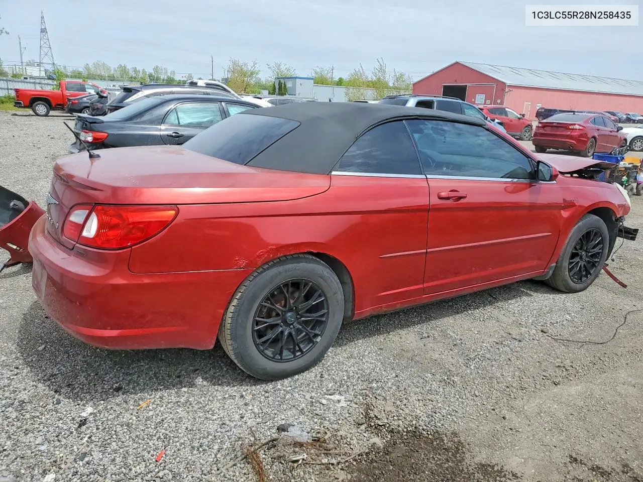 2008 Chrysler Sebring VIN: 1C3LC55R28N258435 Lot: 54504046
