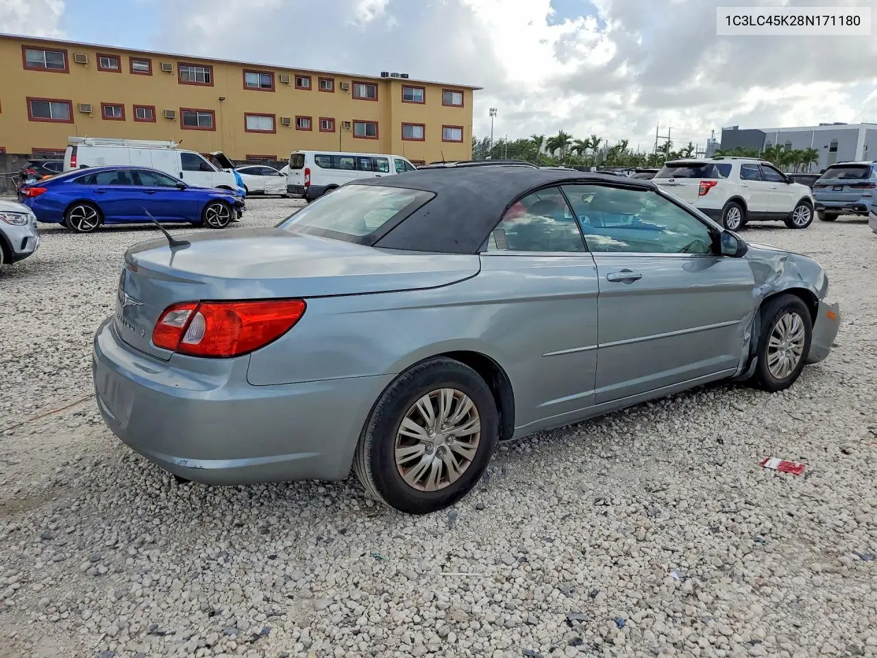 2008 Chrysler Sebring VIN: 1C3LC45K28N171180 Lot: 54612146